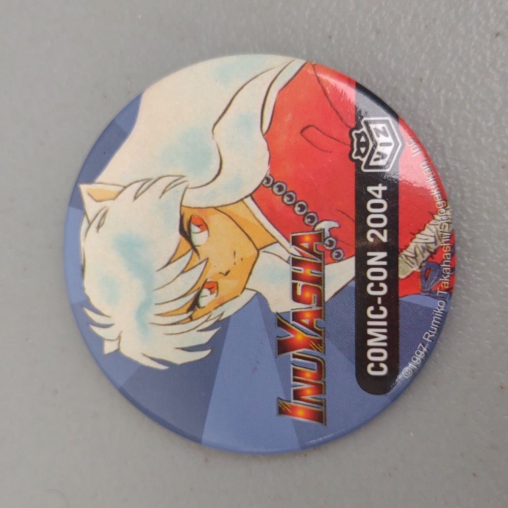 Inuyasha Comic-Con 2004 Button - image 2